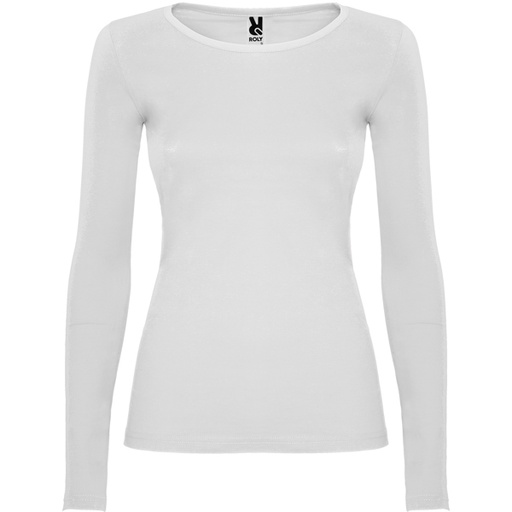 [00019951] CA1218 EXTREME WOMAN ROLY - Camiseta de manga larga entallada en cintura (BLANCO, S)