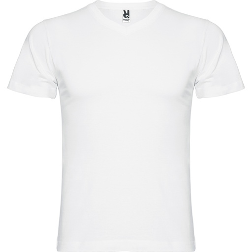 [00020683] CA6503 SAMOYEDO ROLY - Camiseta de manga corta tubular (BLANCO, S)
