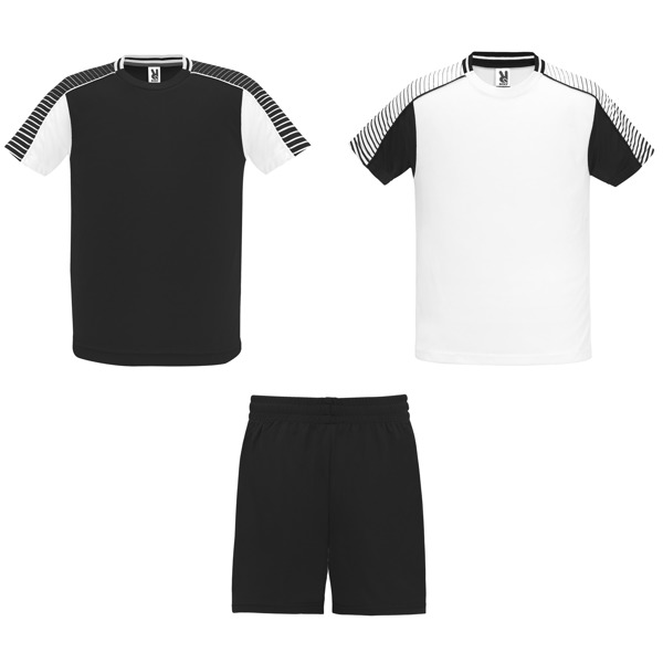 CJ0525 JUVE ROLY - Conjunto deportivo unisex de dos camisetas y un pantalón transpirable