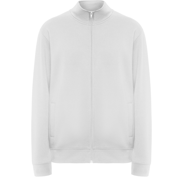 CQ6439 ULAN ROLY - Sudadera unisex con cremallera frontal y cuello alto