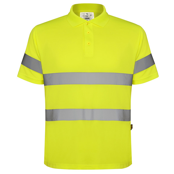 HV9302 POLARIS ROLY - Polo manga corta alta visibilidad