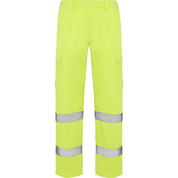 HV9309 ALFA ROLY - Pantalón largo multibolsillos de alta visibilidad