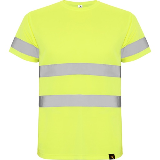 [00026597] HV9310 DELTA ROLY - Camiseta manga corta alta visibilidad (AMARILLO FLUOR, S)