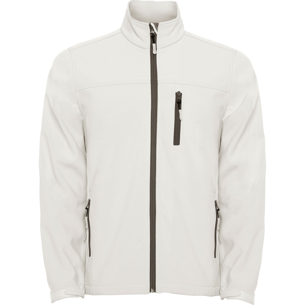 SS6432 ANTARTIDA ROLY - Chaqueta softshell de 2 capas con cremallera frontal invertida a contraste
