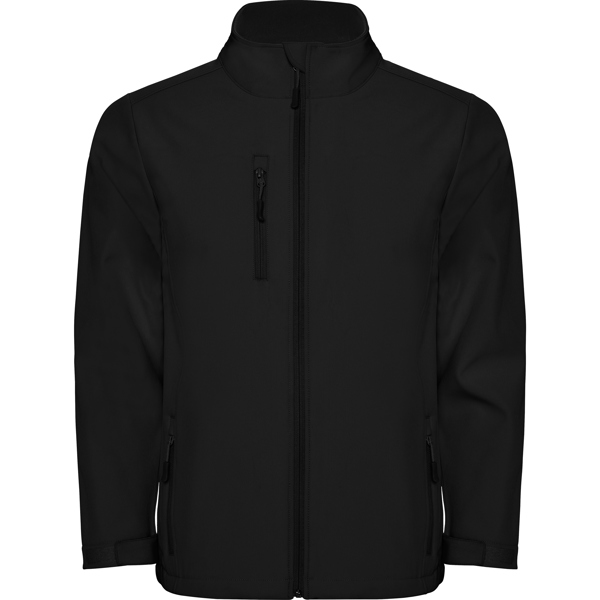 SS6436 NEBRASKA ROLY - Chaqueta softshell de 2 capas con cremallera frontal invertida