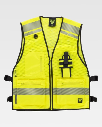 [00157647] C3604 WORKTEAM - Chaleco (AMARILLO FLÚOR)