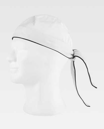 [00163975] M605 WORKTEAM - Bandana (BLANCO+NEGRO)