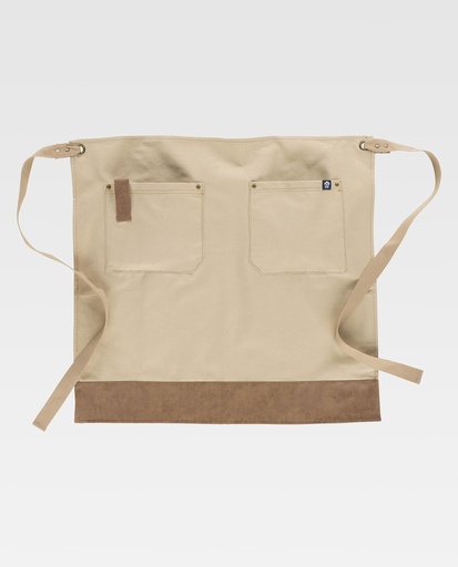 [00164055] M741 WORKTEAM - Delantal (BEIGE+MARRON)
