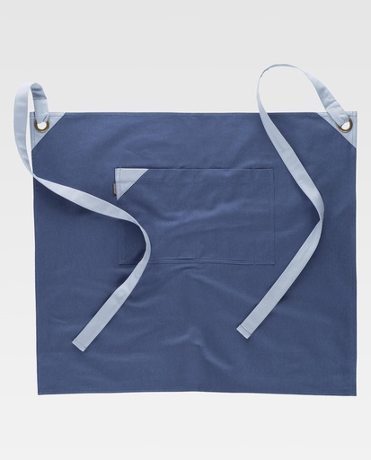 [00164064] M753 WORKTEAM - Delantal (AZUL+CELESTE)