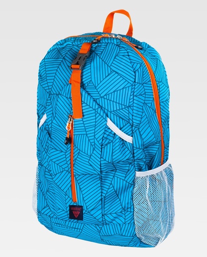[00169164] WFA416 WORKTEAM - Mochila (ESTAMPADO AZUL+NARANJA FLUOR)