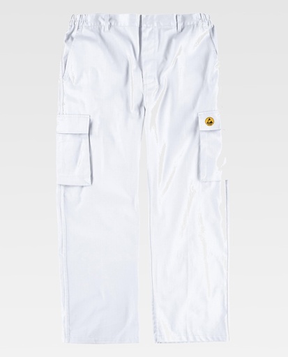 [00036718] B1900 WORKTEAM - Pantalon (BLANCO, S)