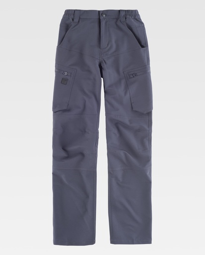 [00037206] B4041 WORKTEAM - Pantalon (GRIS, S)