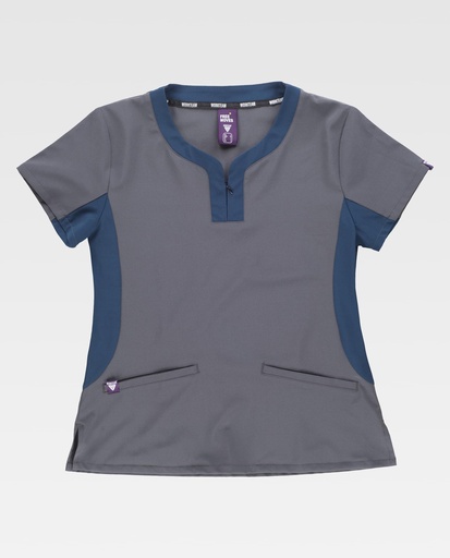 [00037708] B6954 WORKTEAM - Casaca (GRIS+AZAFATA, S)