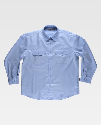 [00037979] B8001 WORKTEAM - Camisa (CELESTE, 38)
