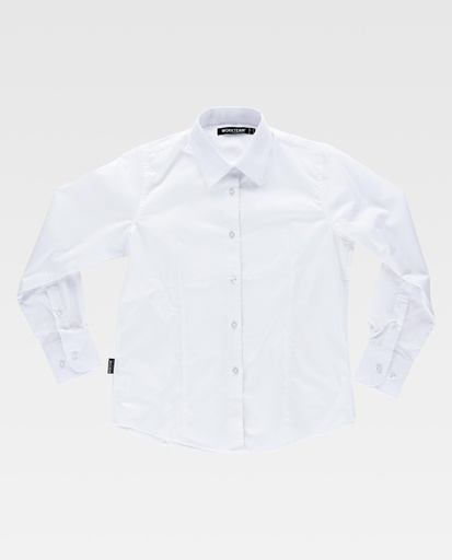 [00038035] B8090 WORKTEAM - Blusa (BLANCO, XS)