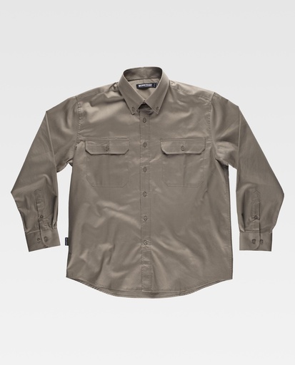 [00157108] B8300 WORKTEAM - Camisa (BEIGE, M)