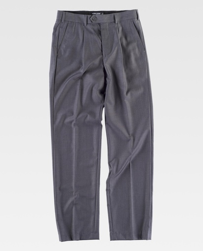 [00038371] B9015 WORKTEAM - Pantalon (GRIS, 38)