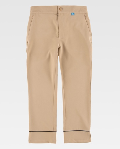 [00039142] B9520 WORKTEAM - Pantalón (BEIGE+NEGRO, S)