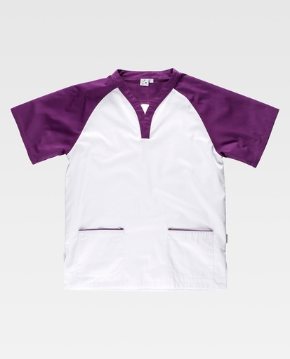 [00039208] B9700 WORKTEAM - Casaca (BLANCO+MORADO, S)
