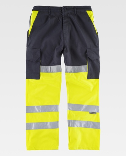 [00039806] C3214 WORKTEAM - Pantalon (MARINO+AMARILLO A.V., 38)
