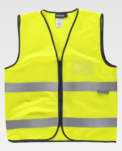[00040065] C3610B WORKTEAM - Chaleco (AMARILLO A.V., M)