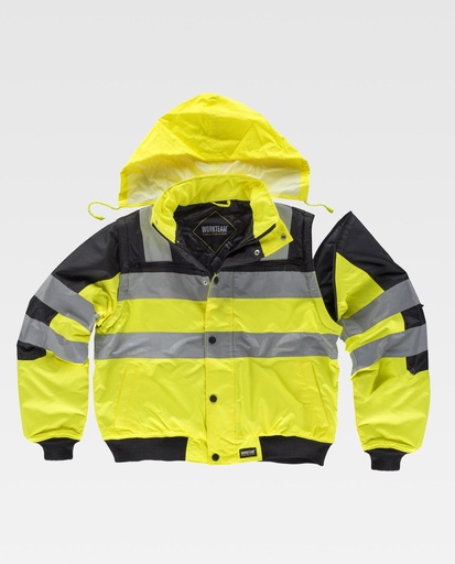 [00040307] C3750 WORKTEAM - Piloto (NEGRO+AMARILLO A.V., XS)
