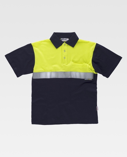 [00040458] C3841 WORKTEAM - Polo (MARINO+AMARILLO A.V., S)