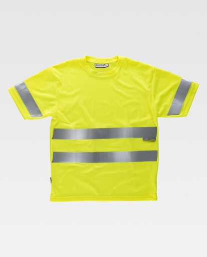 [00040921] C3945 WORKTEAM - Camiseta (AMARILLO A.V., S)