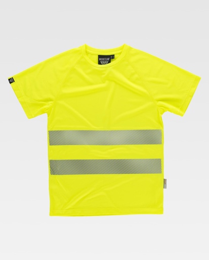 [00040947] C3970 WORKTEAM - Camiseta (AMARILLO A.V., S)