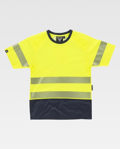 [00041019] C3995 WORKTEAM - Camiseta (AMARILLO A.V.+MARINO, S)