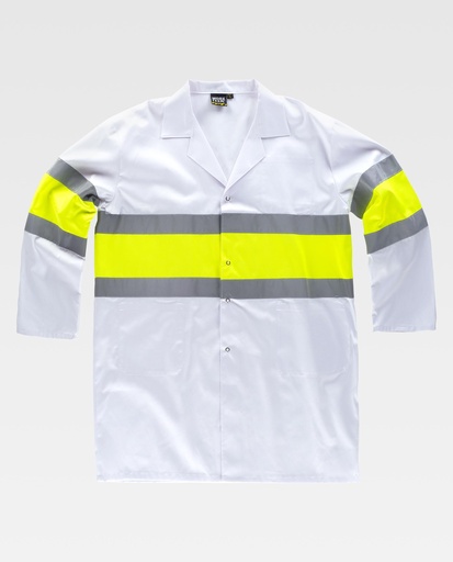 [00041722] C7102 WORKTEAM - Bata (BLANCO+AMARILLO A.V., S)
