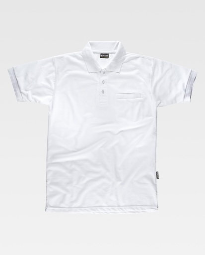 [00044692] S6502 WORKTEAM - Polo (BLANCO, S)