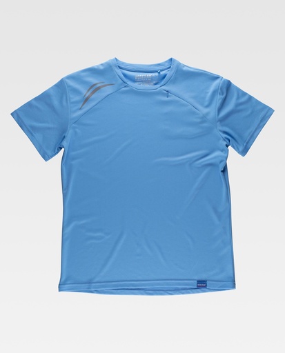[00044940] S6611 WORKTEAM - Camiseta (CELESTE, S)