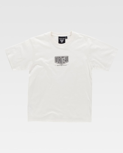[00045000] S6623 WORKTEAM - Camiseta (BLANCO, M)