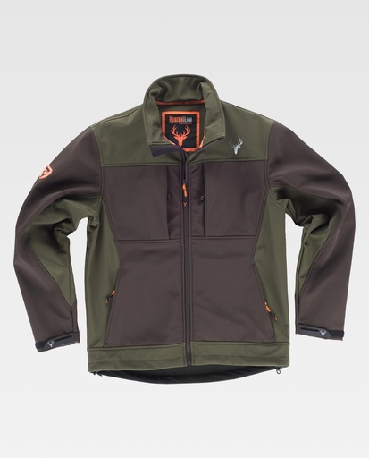 [00045440] S8620 WORKTEAM - Workshell (MARRON/VERDE CAZA, S)