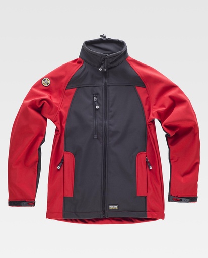 [00045655] S9040 WORKTEAM - Workshell (NEGRO+ROJO, S)