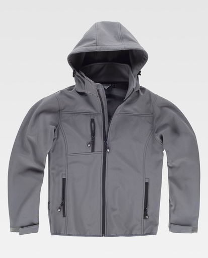 [00045713] S9107 WORKTEAM - Chaqueta (GRIS, S)