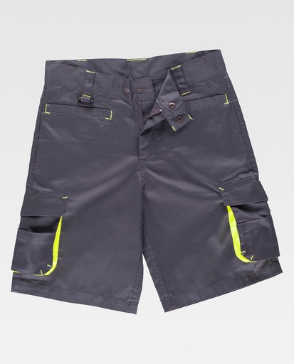 [00046715] WF1617 WORKTEAM - Bermuda (GRIS+AMARILLO A.V., 40)