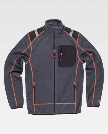 [00047244] WF3030 WORKTEAM - Polar (GRIS OSCURO+NEGRO+NARANJA FLUOR, S)