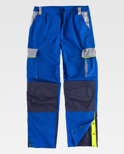 [00047429] WF5852 WORKTEAM - Pantalon (AZULINA+GRIS CLARO+MARINO, 40)