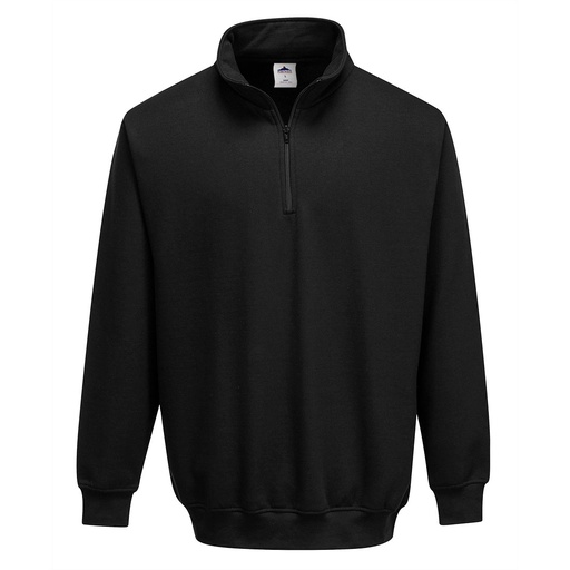 [00052020] B309 PORTWEST - Sudadera Sorrento con cremallera en el cuello (AZUL MARINO, XS)