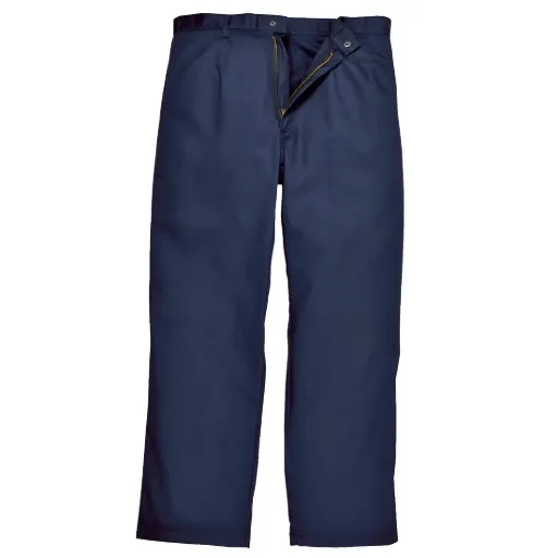 [00052354] BZ30 PORTWEST - BIZWELD - Pantalón de soldador ignífugo (AZUL MARINO, XS)
