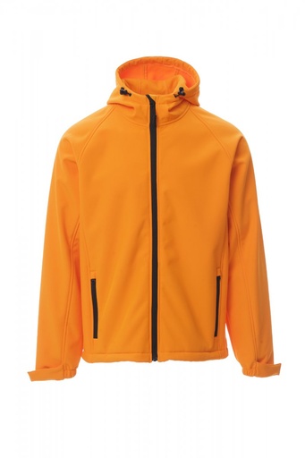 [00083212] GALE PAYPER - Chaqueta softshell con capucha (AZUL MARINO, XS)