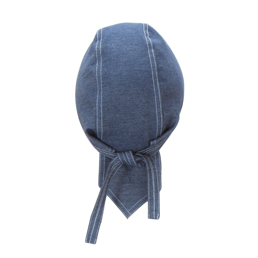 404007 VELILLA - Gorro denim con tiras