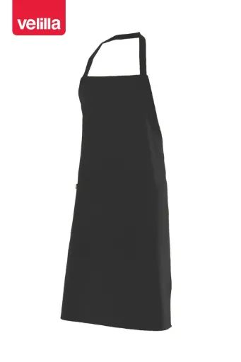 [8308] 404204 VELILLA - Delantal peto con bolsillo Hostelería (ARENA VIGORÉ)