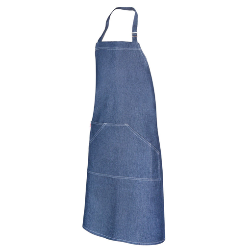 [219] 404207 VELILLA - Delantal peto denim con bolsillos