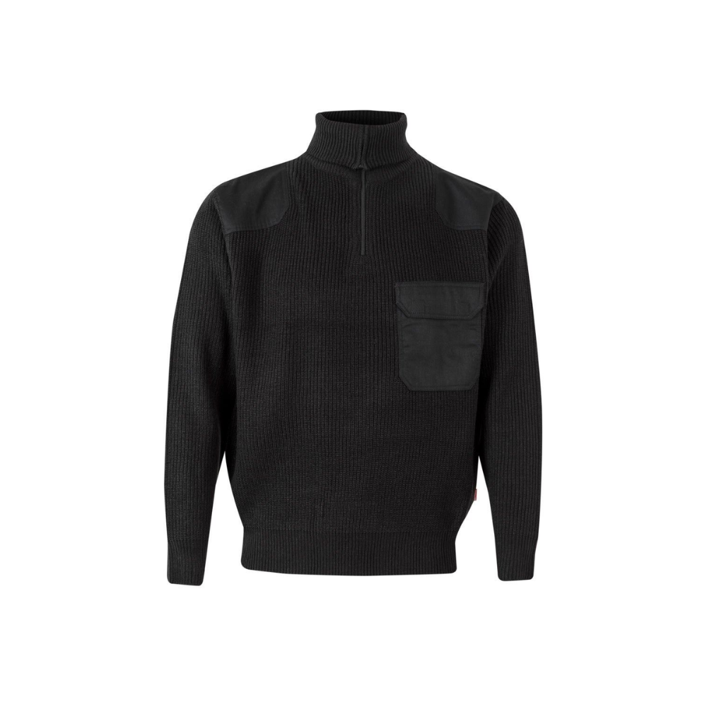 101 VELILLA - Jersey punto grueso con cuello alto