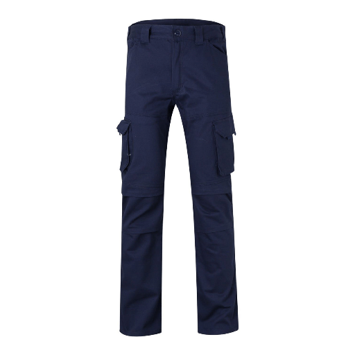 [1749] 103012S VELILLA - Pantalón algodón stretch multibolsillos (AZUL NAVY, S)