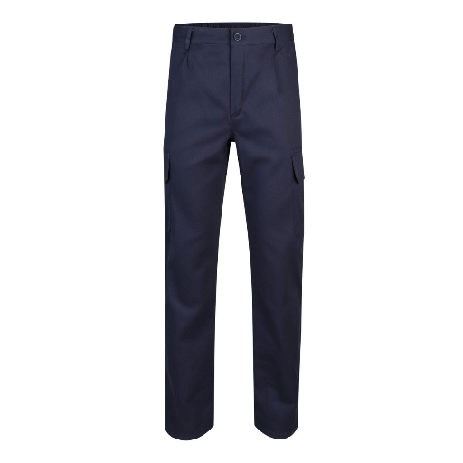 [1767] 103013 VELILLA - Pantalón 100% algodón multibolsillos (AZUL NAVY, 36)