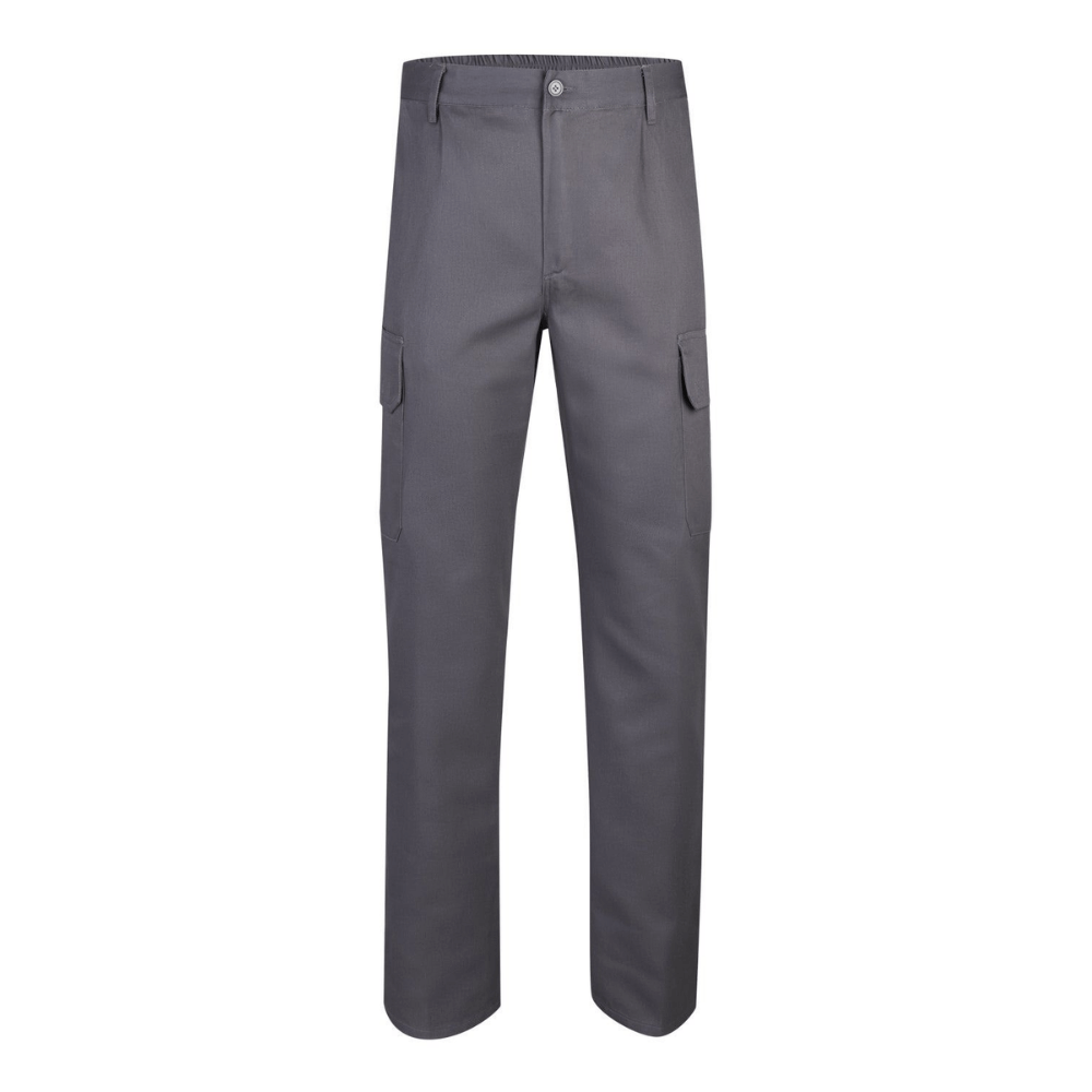 103013 VELILLA - Pantalón 100% algodón multibolsillos